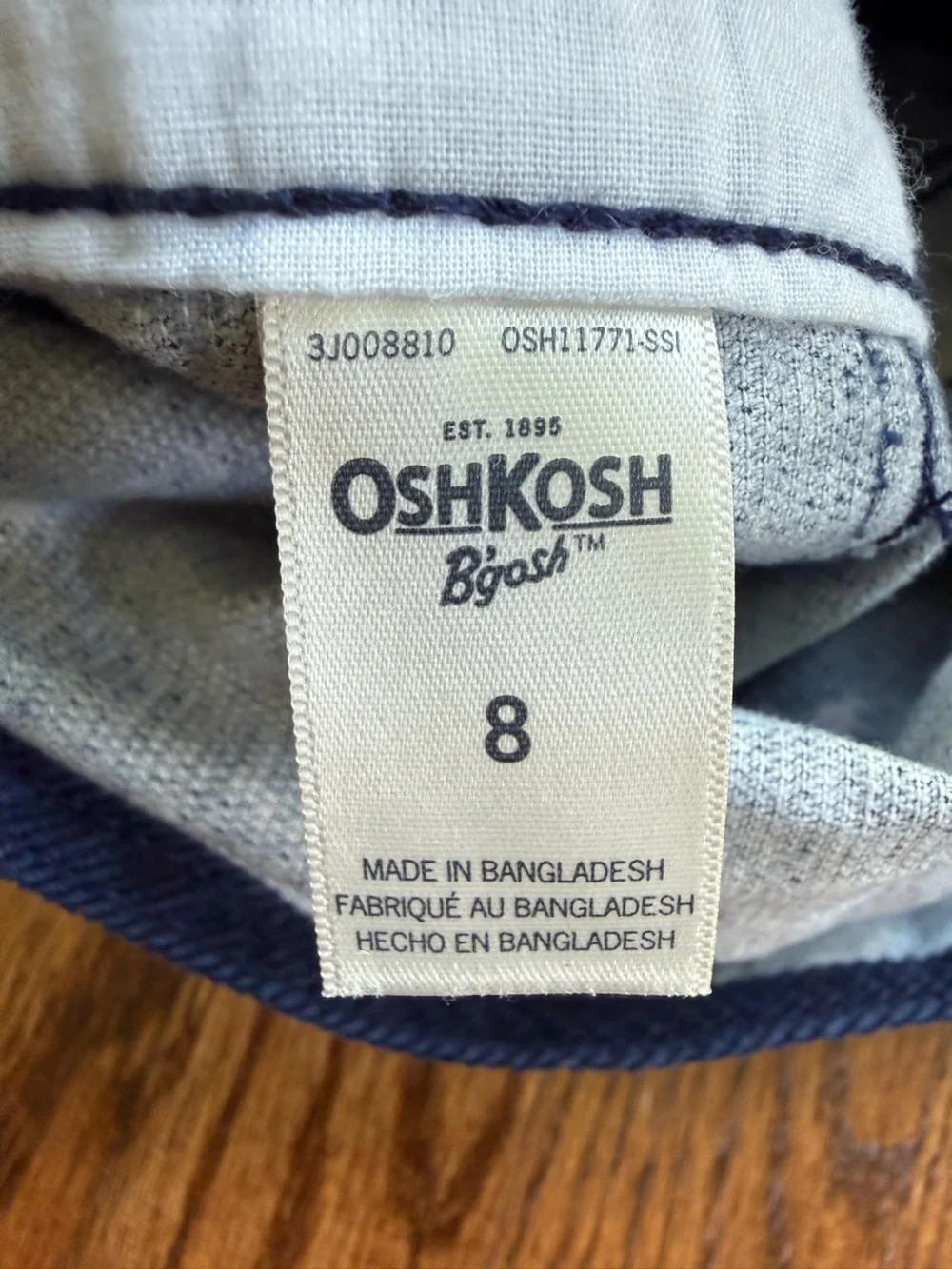OshKosh Bgosh euc navy